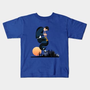 Almost blue Kids T-Shirt